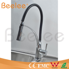 New Pull Down Water Flow Changing Jet Single Lever Handle Kitchen Tap Mixer (Q150514)